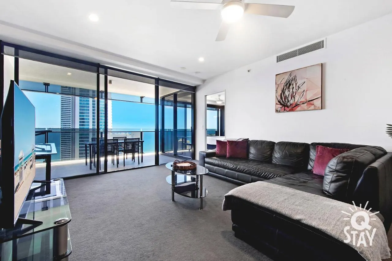 Circle On Cavill, 1 Bedroom Ocean Family Apartment Surfers Paradise Guldkusten 0*,