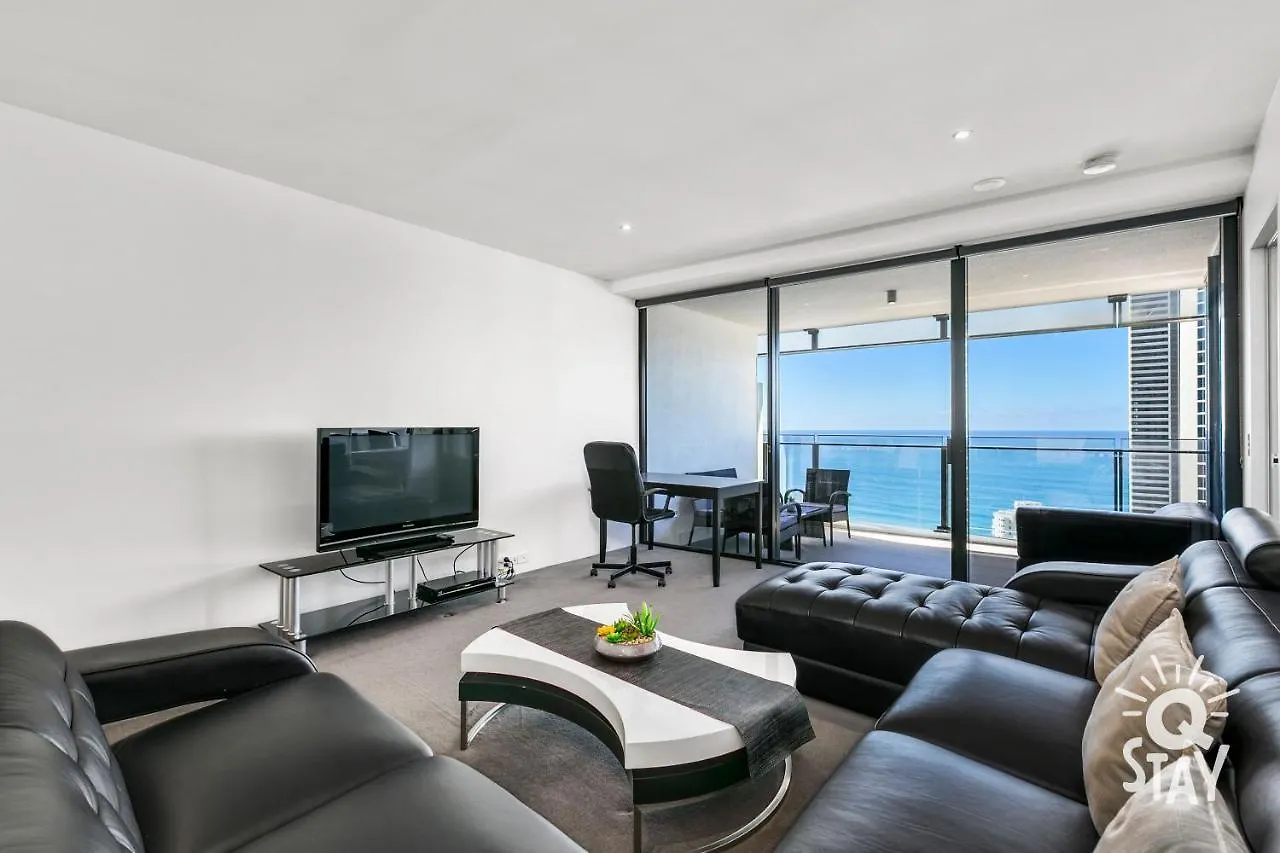Circle On Cavill, 1 Bedroom Ocean Family Apartment Surfers Paradise Guldkusten